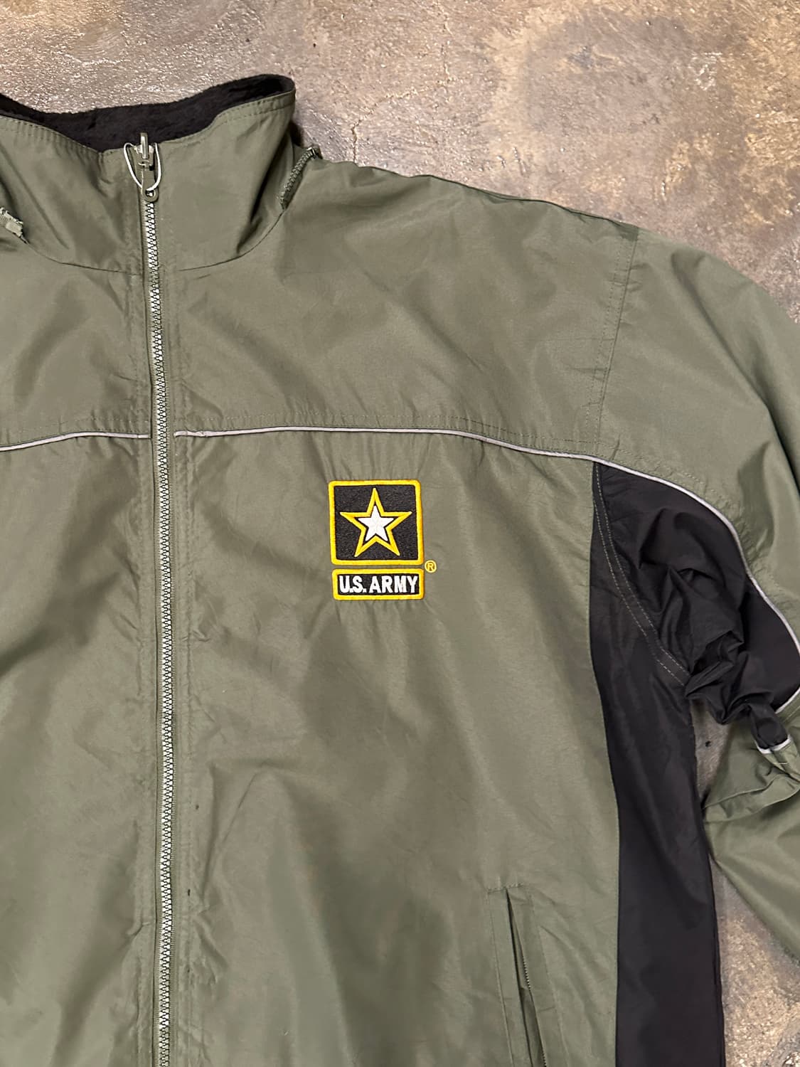 U.S.ARMY 플리스 리버시블 자켓 XL 상품이미지3