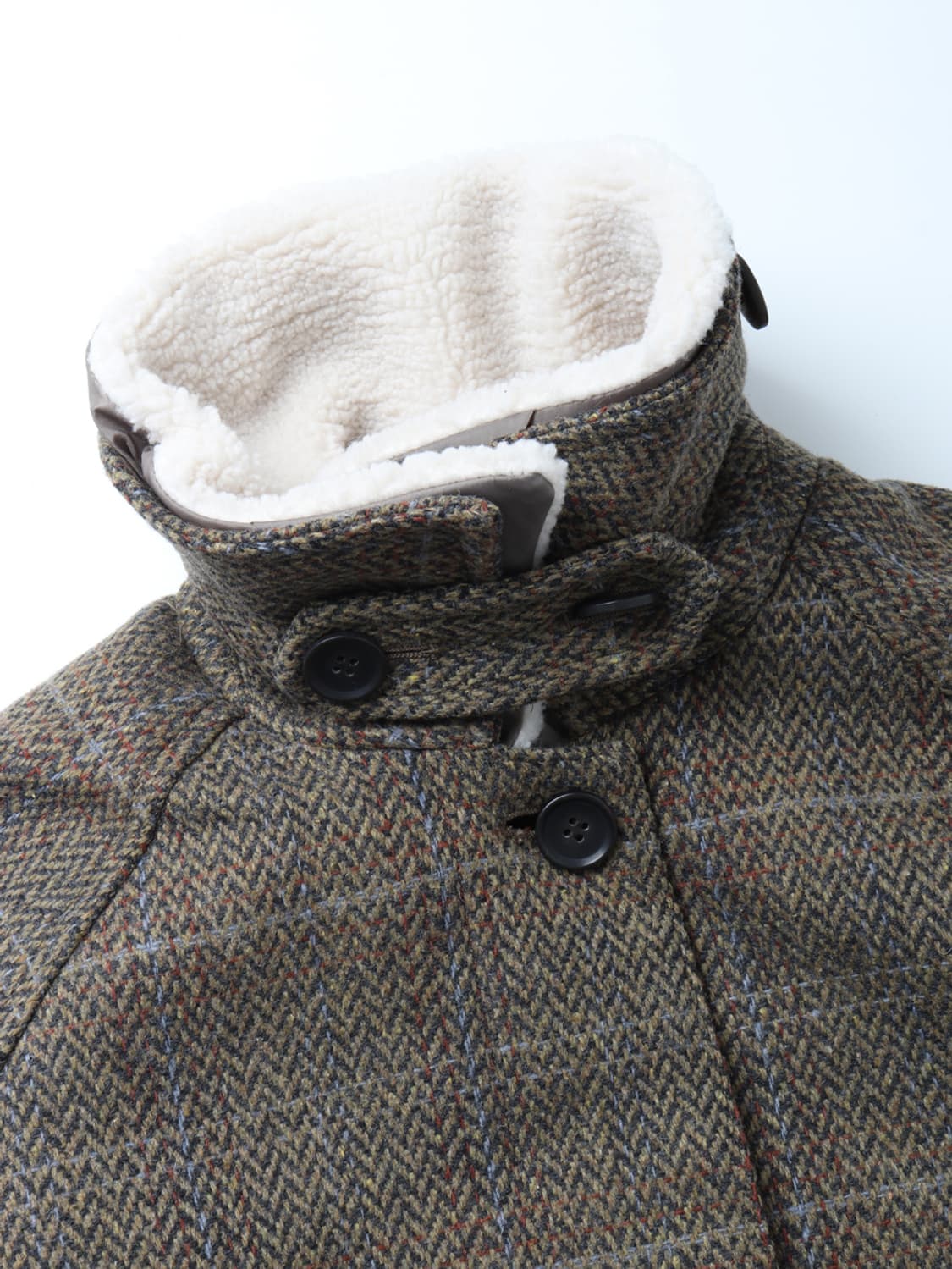 FREAK'S STORE Boa Stand Collar Coat 상품이미지7