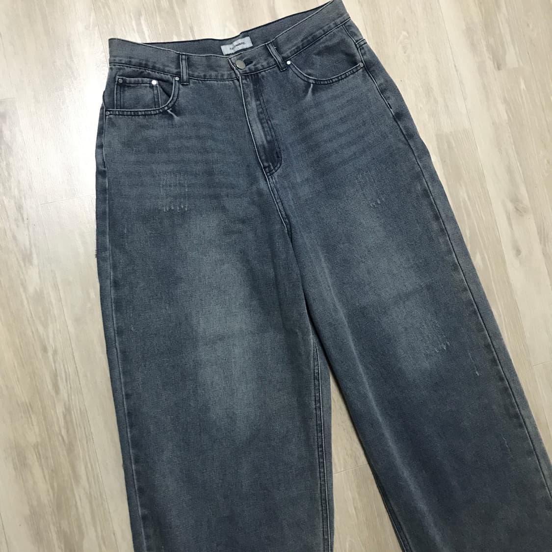 필루미네이트 워시드 데님 팬츠 L사이즈 상품이미지6