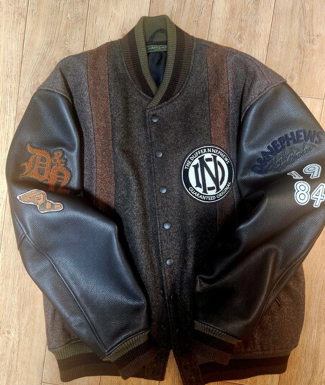 일본 더퍼엔 네퓨스 DUFFER NEPHEWS 레더바시티 상품이미지9