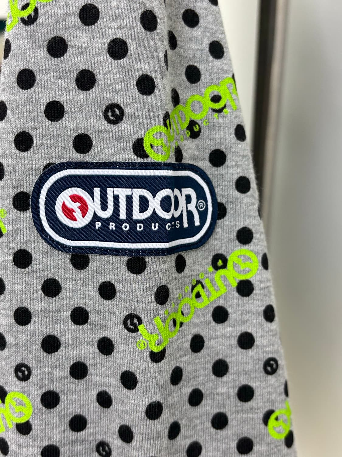 빈티지 도트 그레이 후드집업 상품이미지8