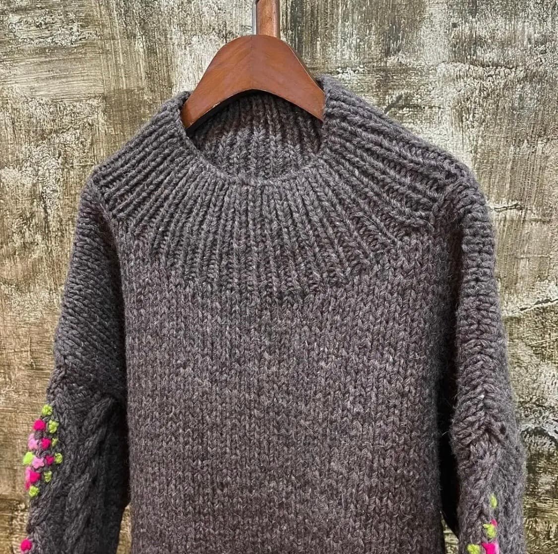 빈티지 헤비울 스웨터 상품이미지3