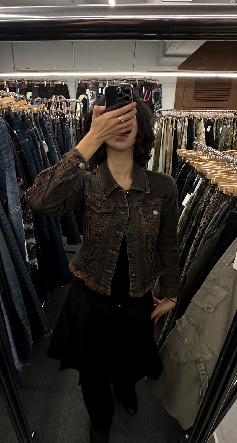 NAYA Jeans 빈티지 여성 데님자켓 상품이미지1