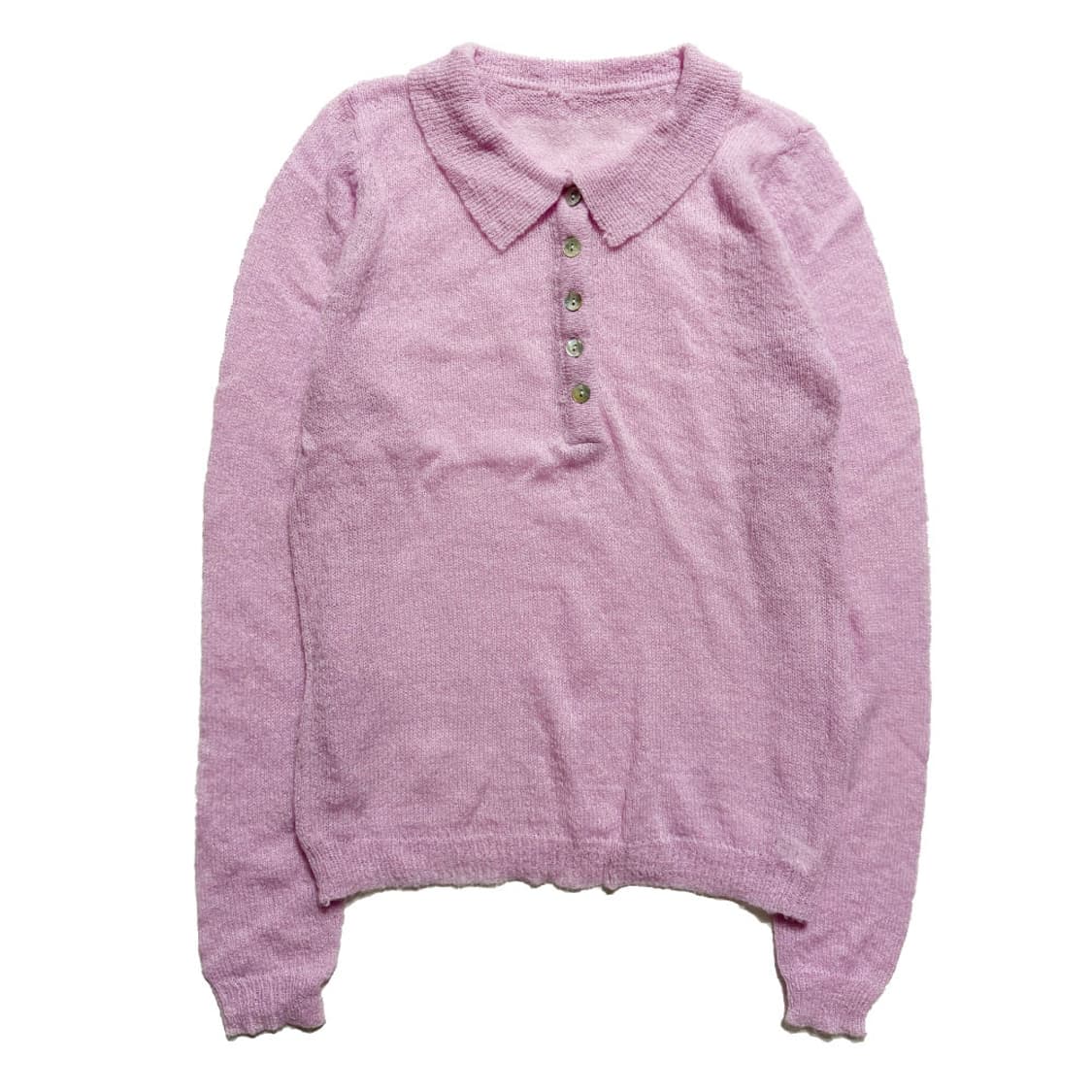 새상품 시스루 카라 니트 상품이미지1