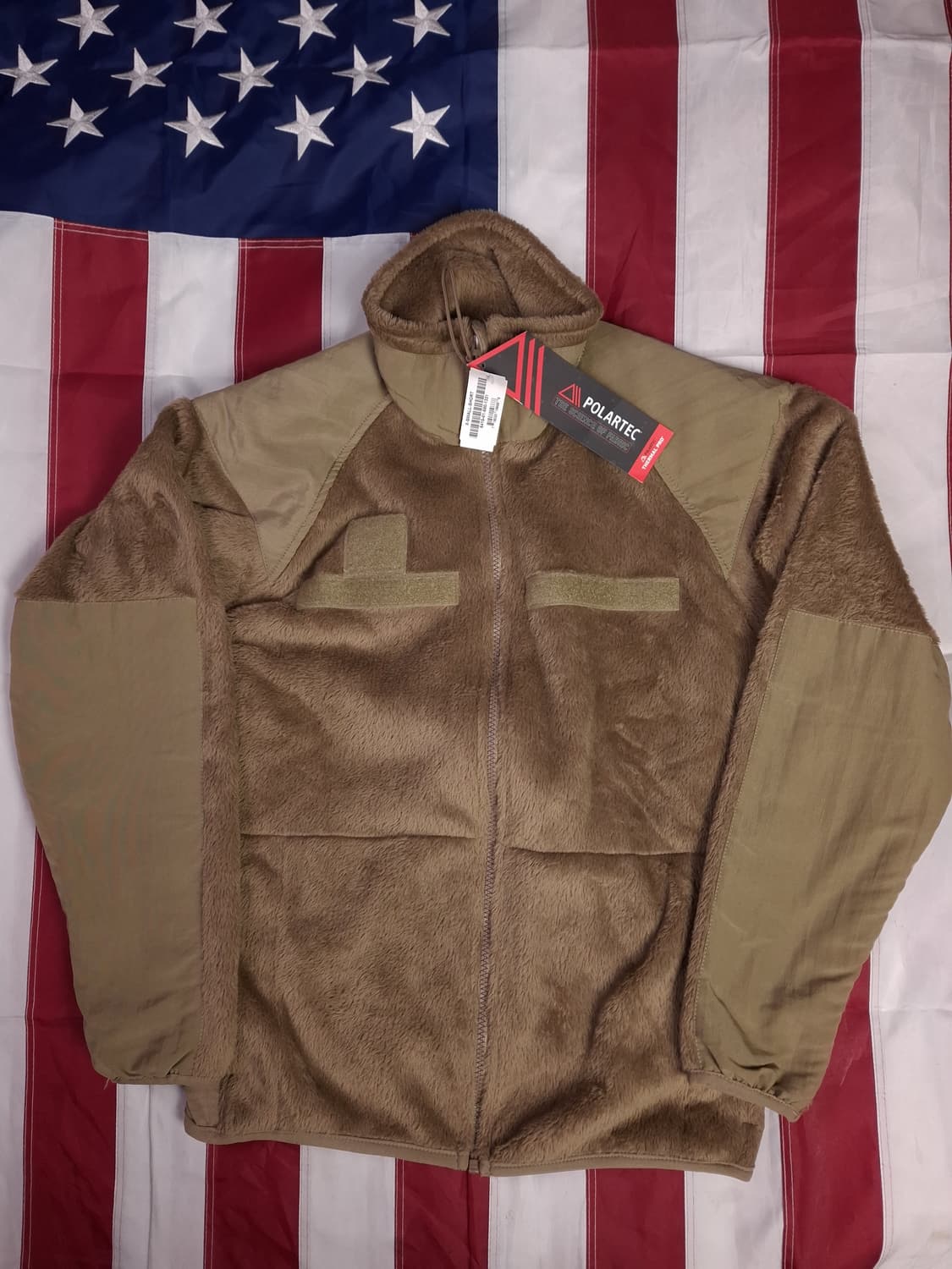 택새제품 오리지날 미군 지급용 신형 OCP 폴라텍 후리스자켓 상품이미지1