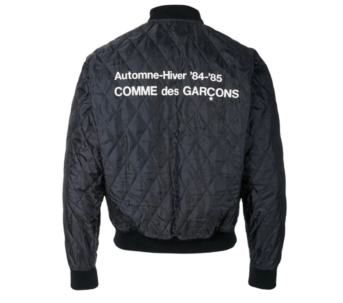 Cdg 퀼티드 스태프 블루종 블랙 m사이즈 구합니다  상품이미지1