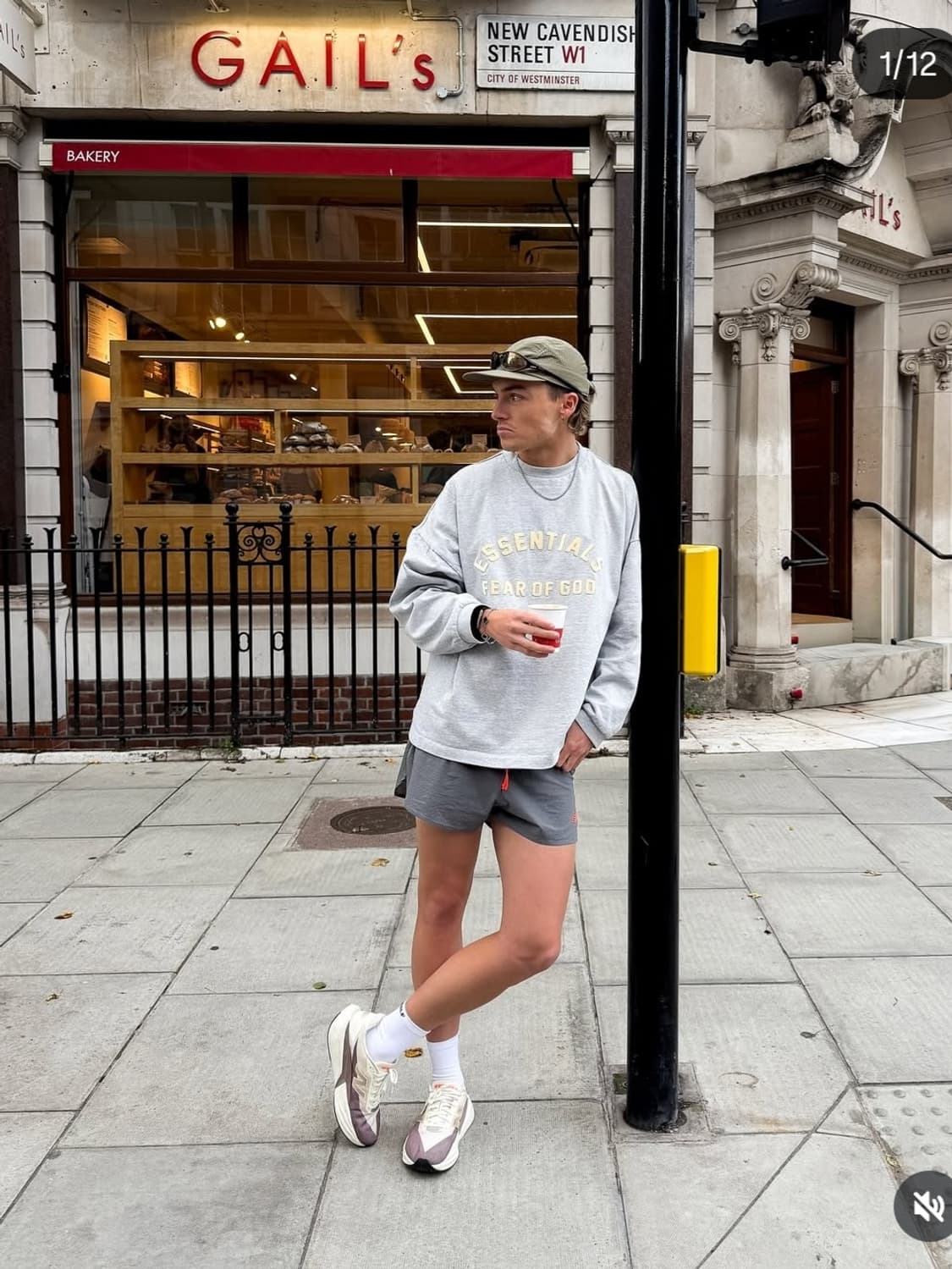 에센셜 헤비 저지 롱슬리브 티셔츠 라이트 헤더 그레이 상품이미지1