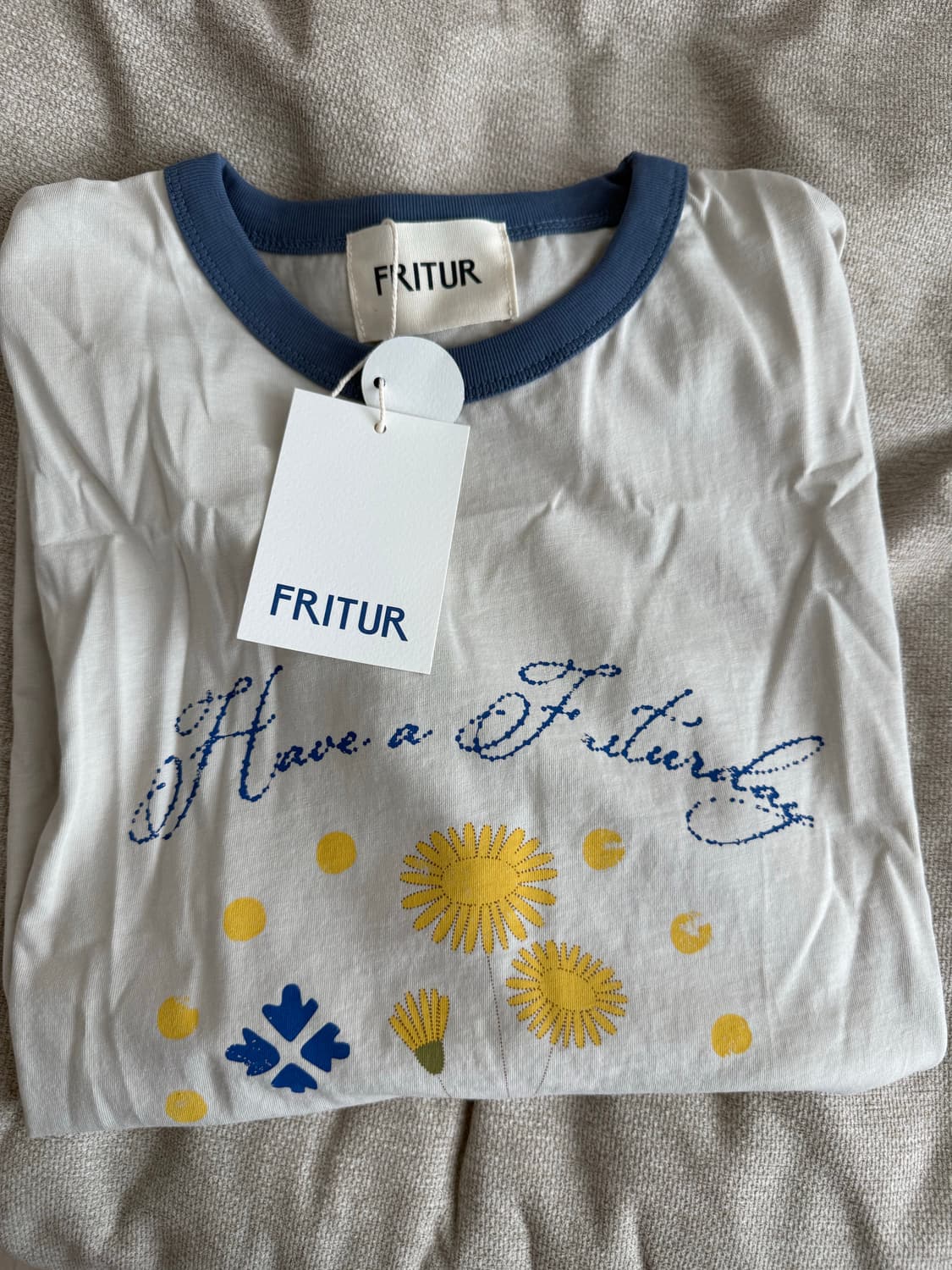 Fritur 프리터 단델리온 티셔츠 새상품 상품이미지4