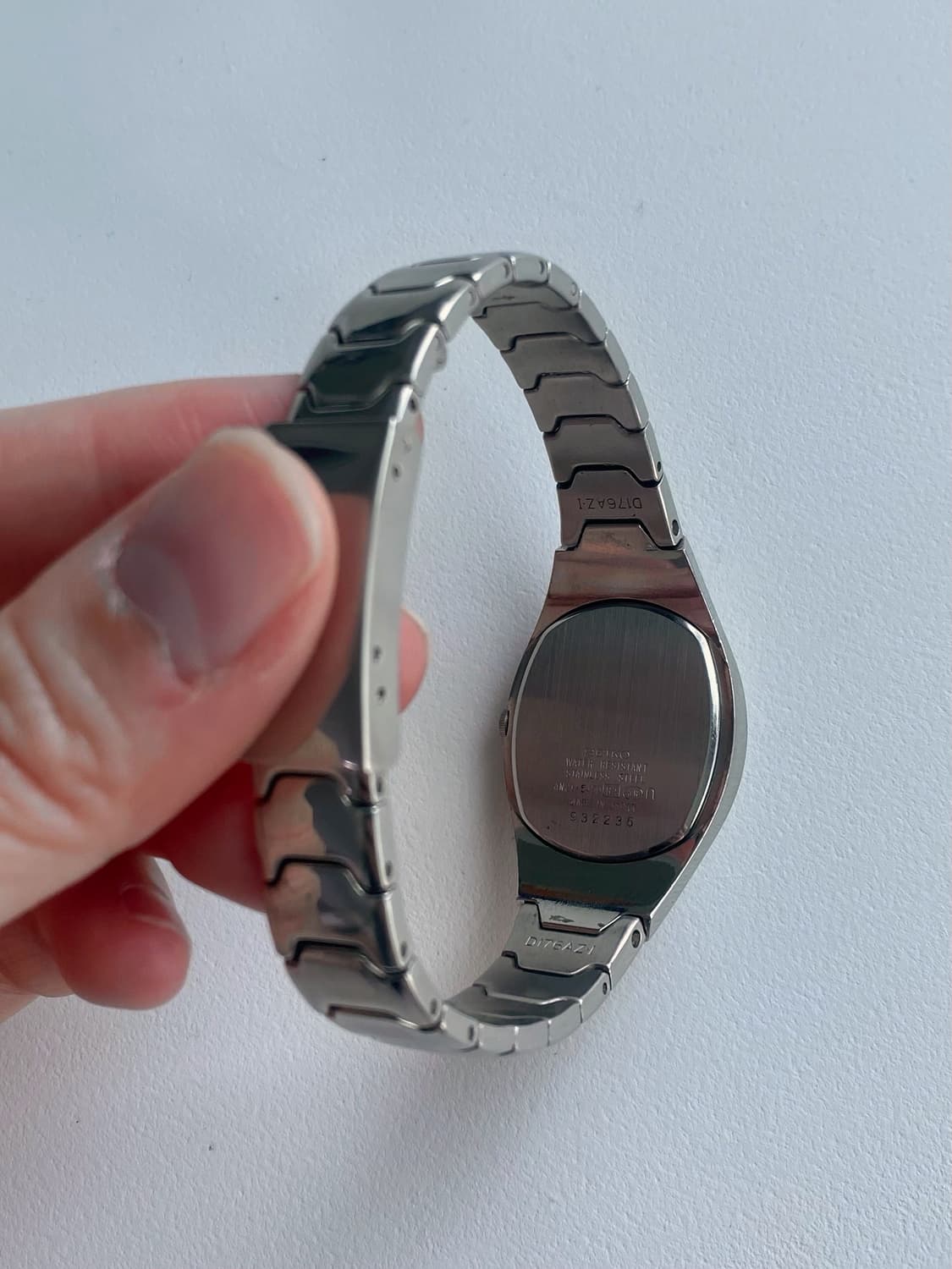 Seiko 세이코 쉘 실버 사파이어 레이디스 상품이미지5