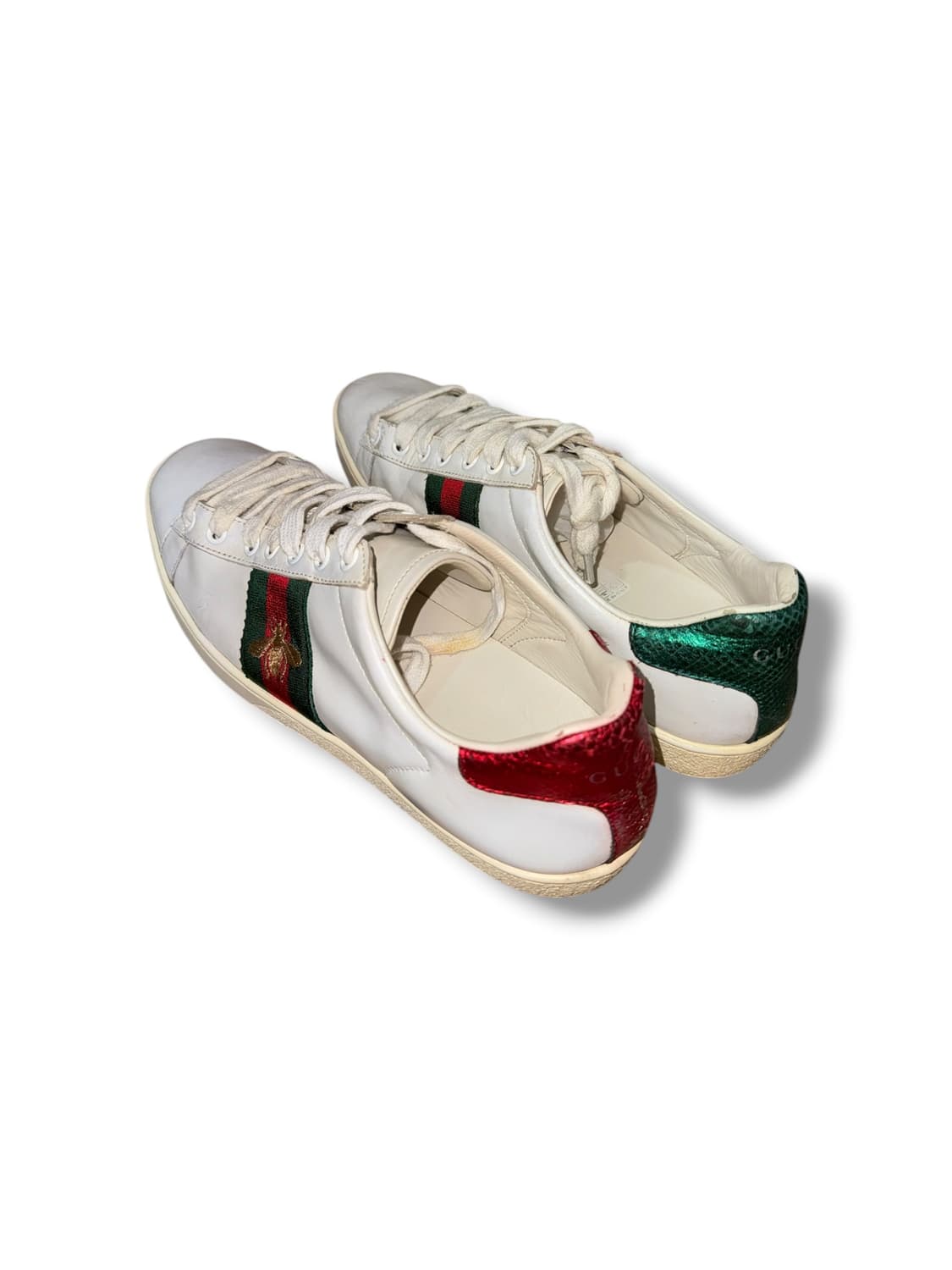 구찌 우먼스 꿀벌 에이스 스니커즈 made in ITALY (255)  상품이미지4