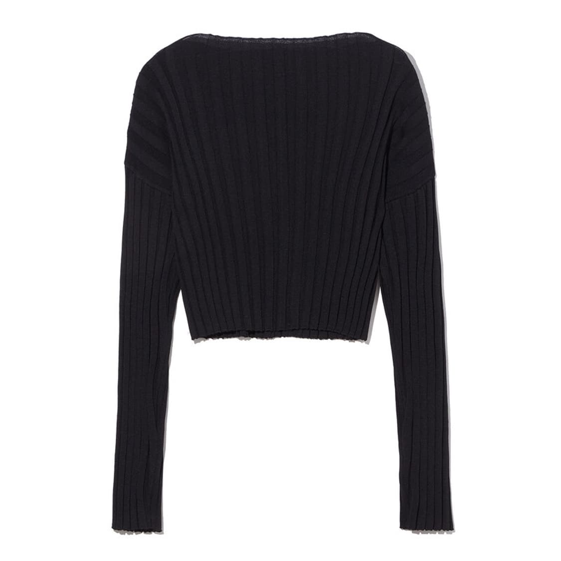 르917 MILLIE RIB KNIT CARDIGAN 블랙 판매해요 상품이미지2