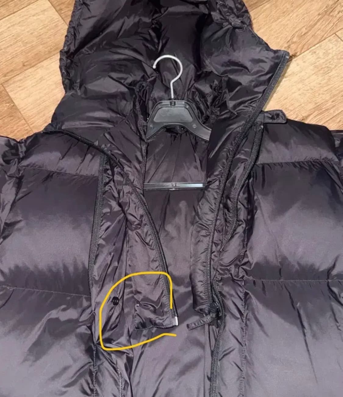 누마레 EE 패딩 숏 m 블랙 상품이미지2