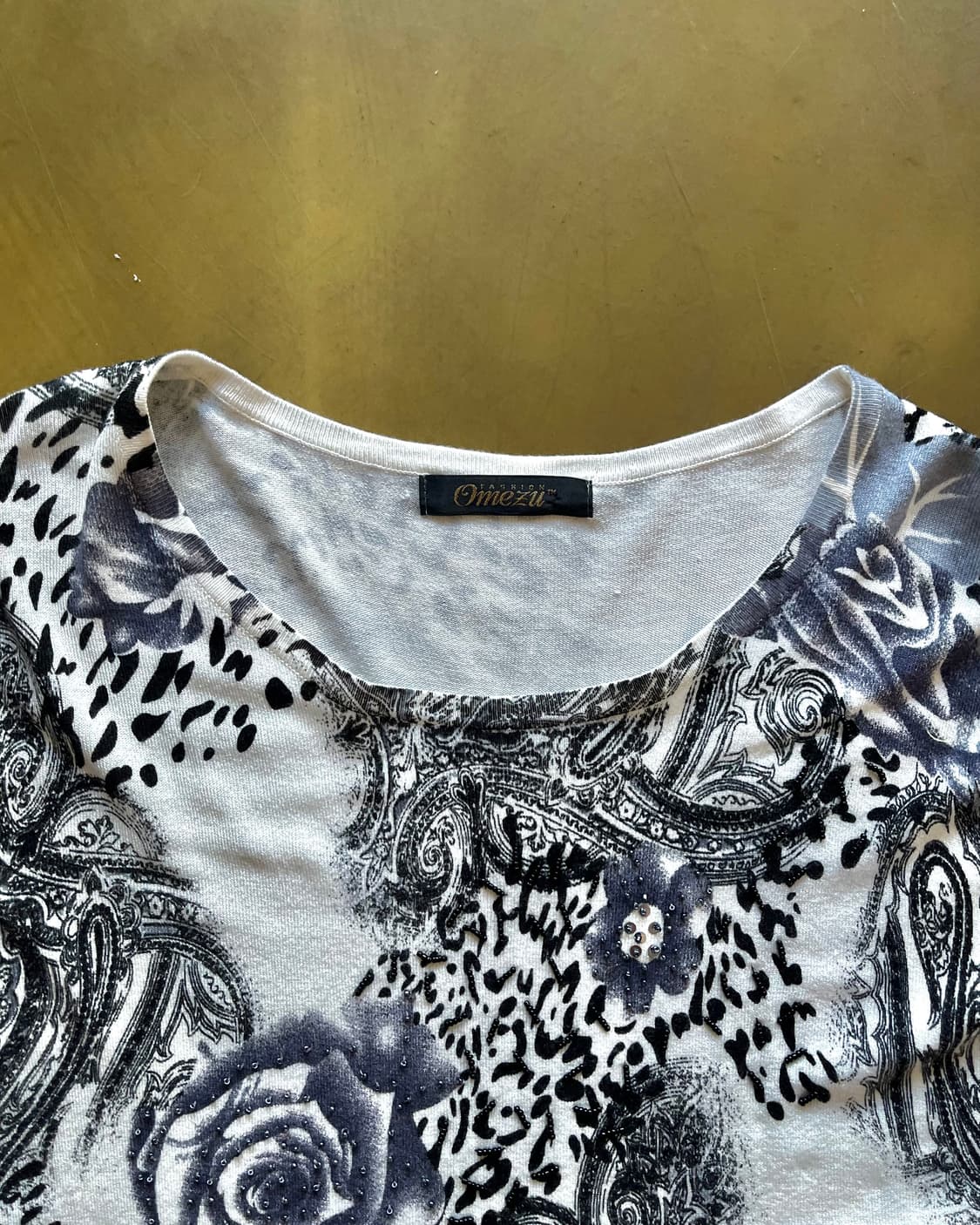 Vintage Psychedelic Pattern Long Sleeve 상품이미지5
