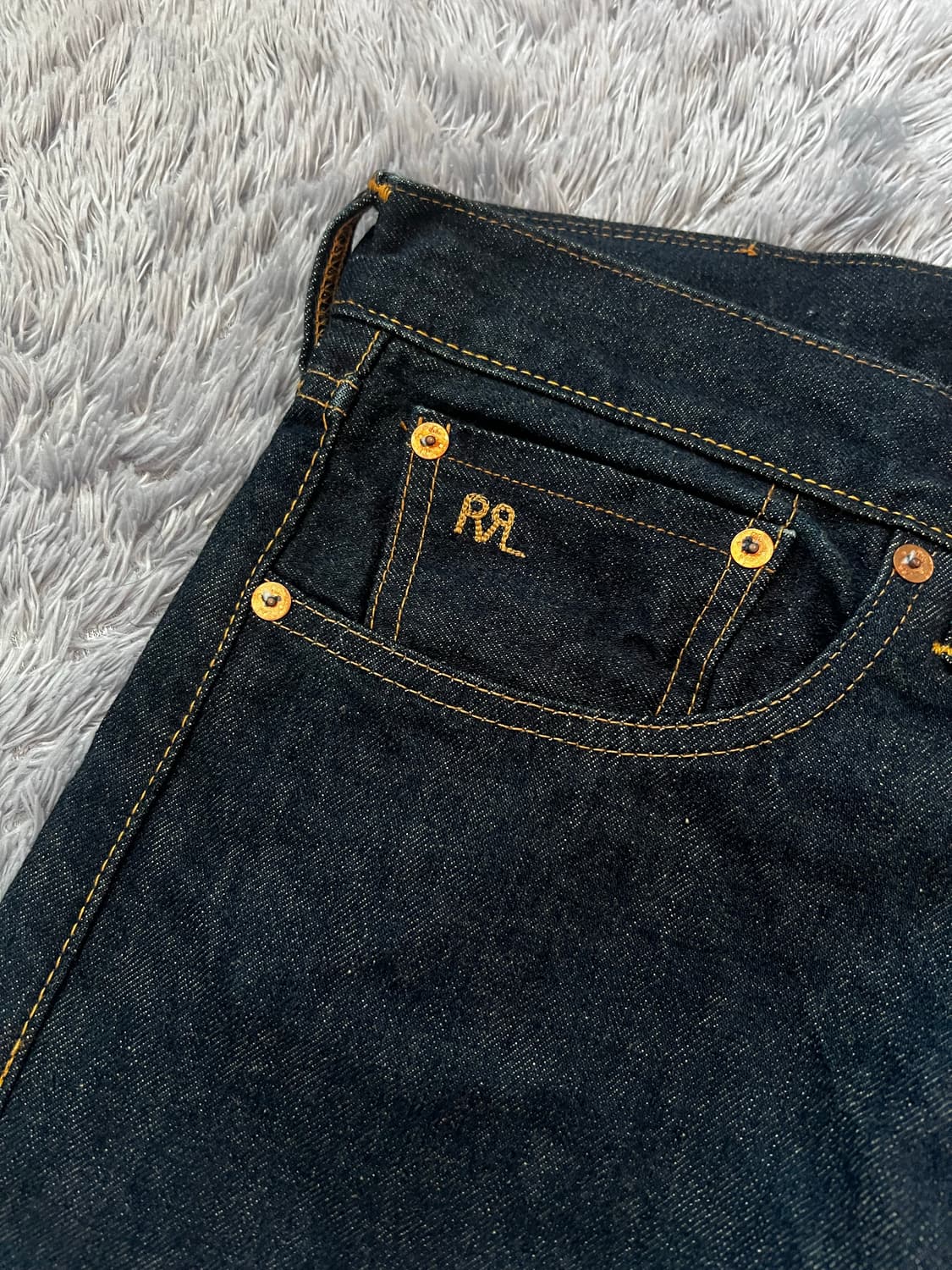 [새상품, 32x30] RRL 셀비지 데님 상품이미지4