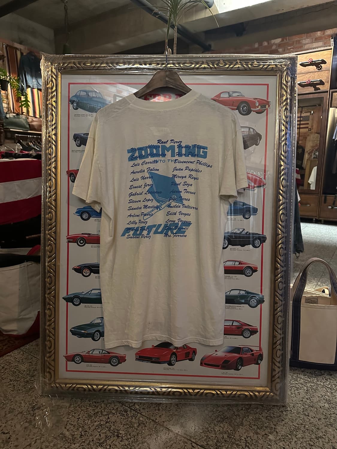 90s USA Vintage Ferrari T Shirt 상품이미지5