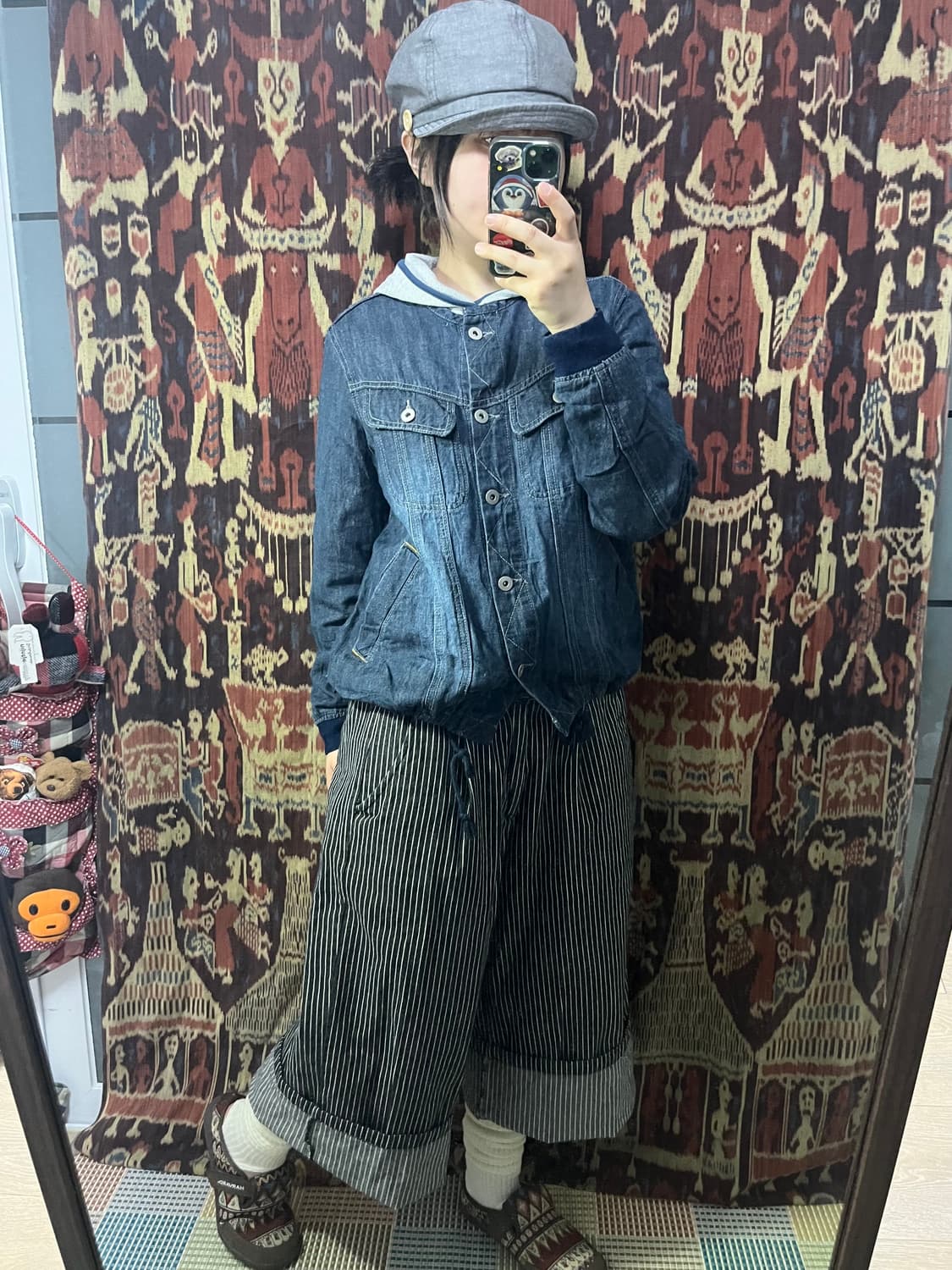 Nanea 노카라 데님 자켓 상품이미지5