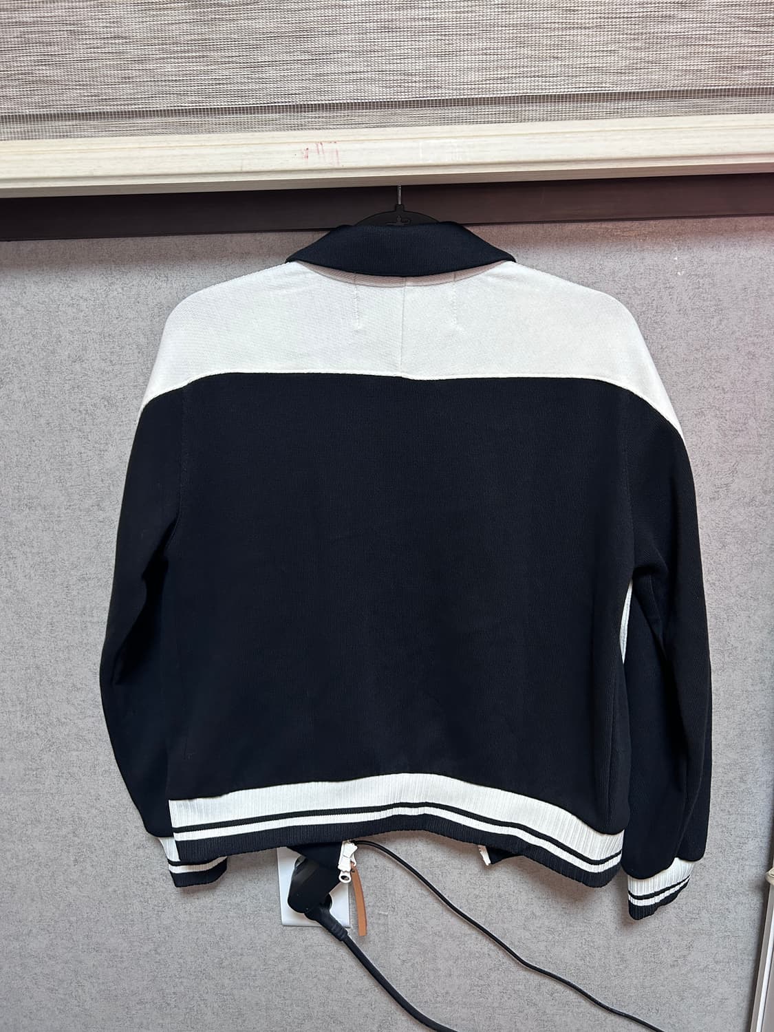 새터 로턴 칼라 트랙 집업 자켓 캐비어 블랙 ws 상품이미지7