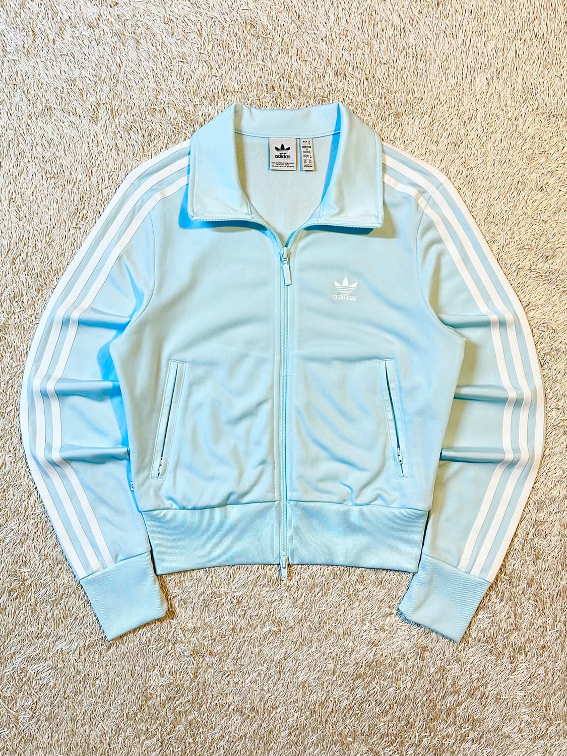 대장급) 아디다스 신형 파이어버드 투웨이 트랙탑 져지 스카이블루 시나모롤 상품이미지1