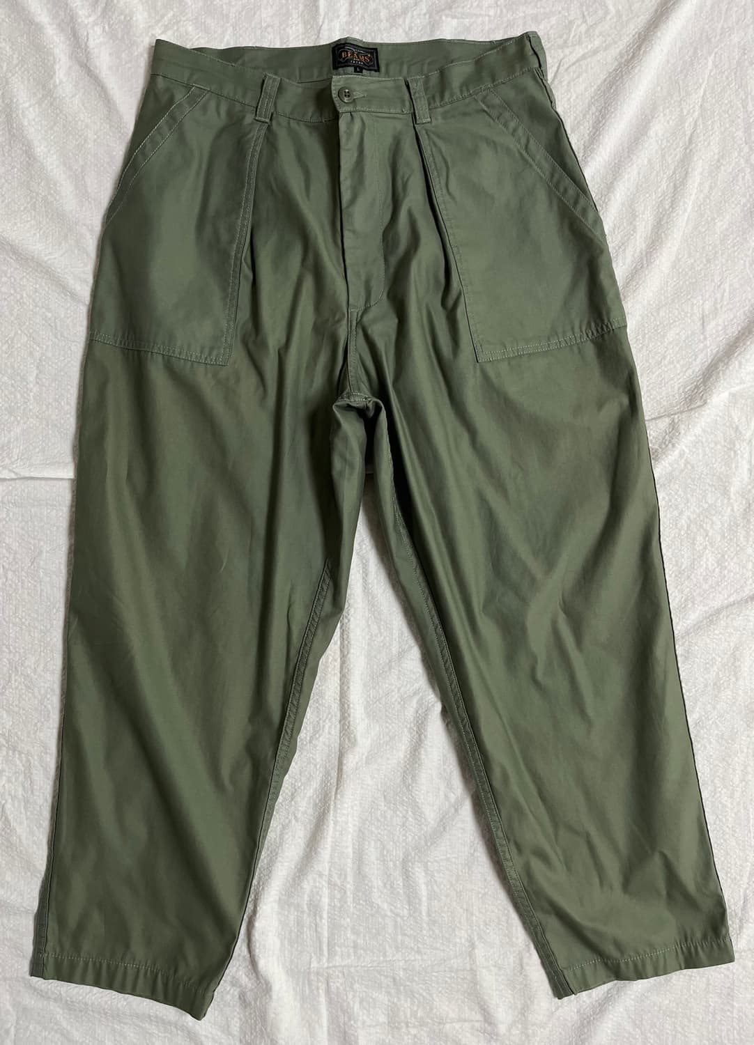 (L)빔즈플러스 백사틴 1P 퍼티그 팬츠 상품이미지2