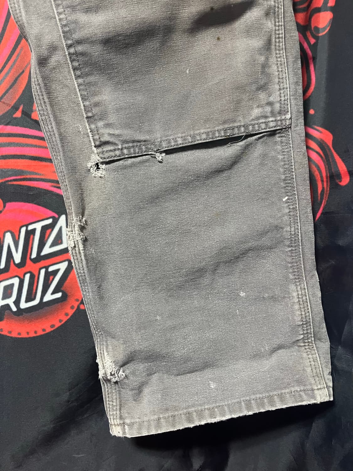 칼하트 더블니 b136 GVL 상품이미지3