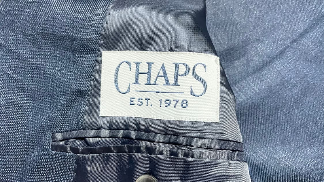 JPN 00s 일본 빈티지 Chaps 챕스 린넨 네이비 블레이저 자켓 M 상품이미지8