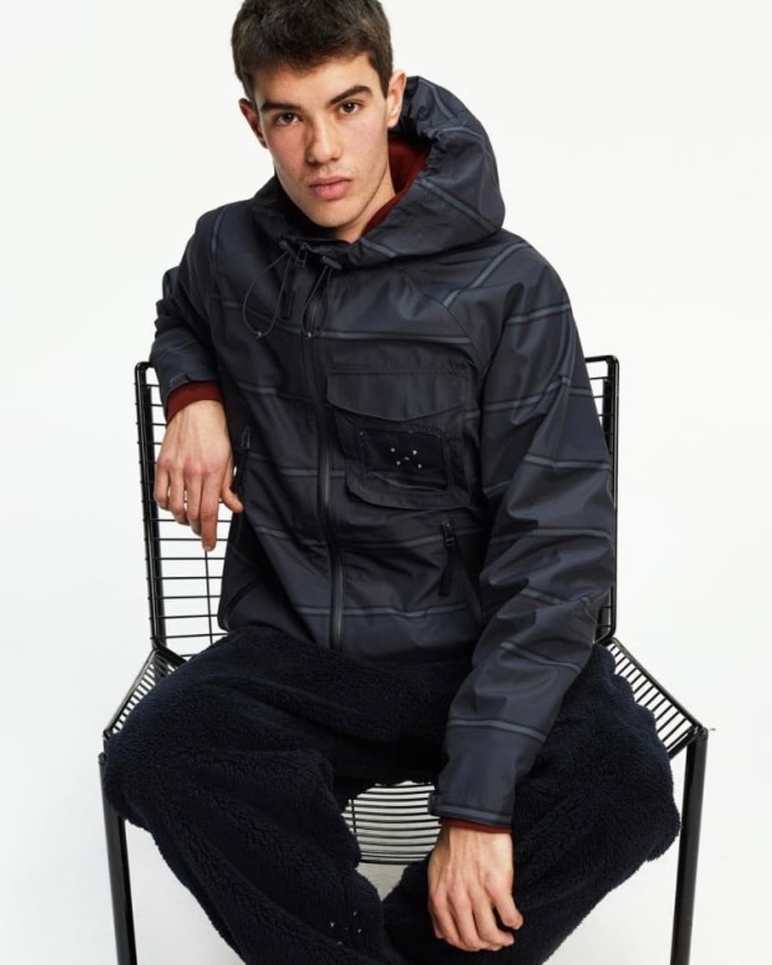 팝트레이딩컴퍼니 오라클 바람막이 m 상품이미지2