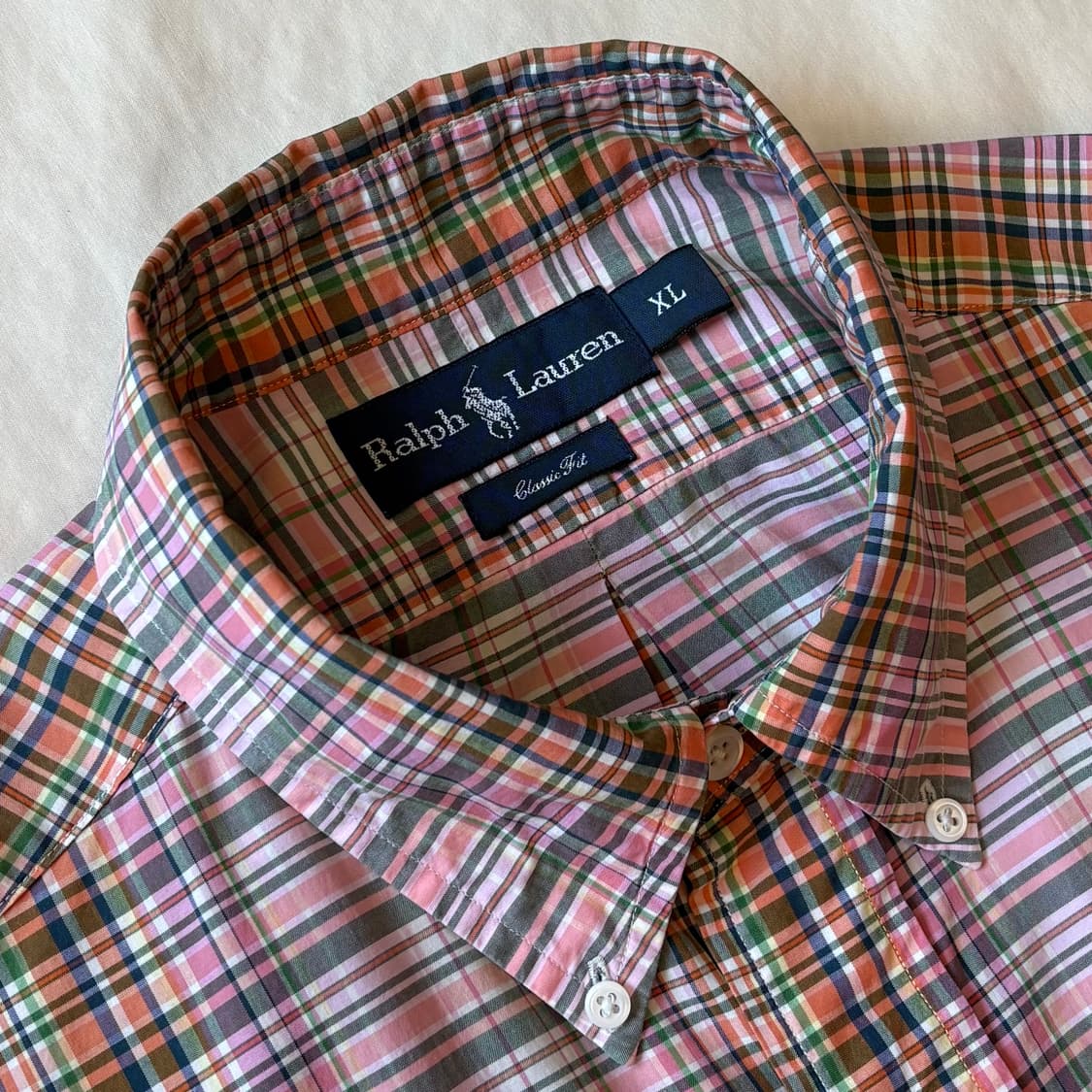 [XL/108-110] 폴로 랄프로렌 클래식핏 체크 BD 셔츠 상품이미지3