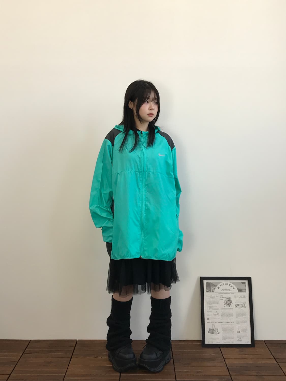 Nike Golf Mint Hood Windbreaker Jacket 상품이미지1