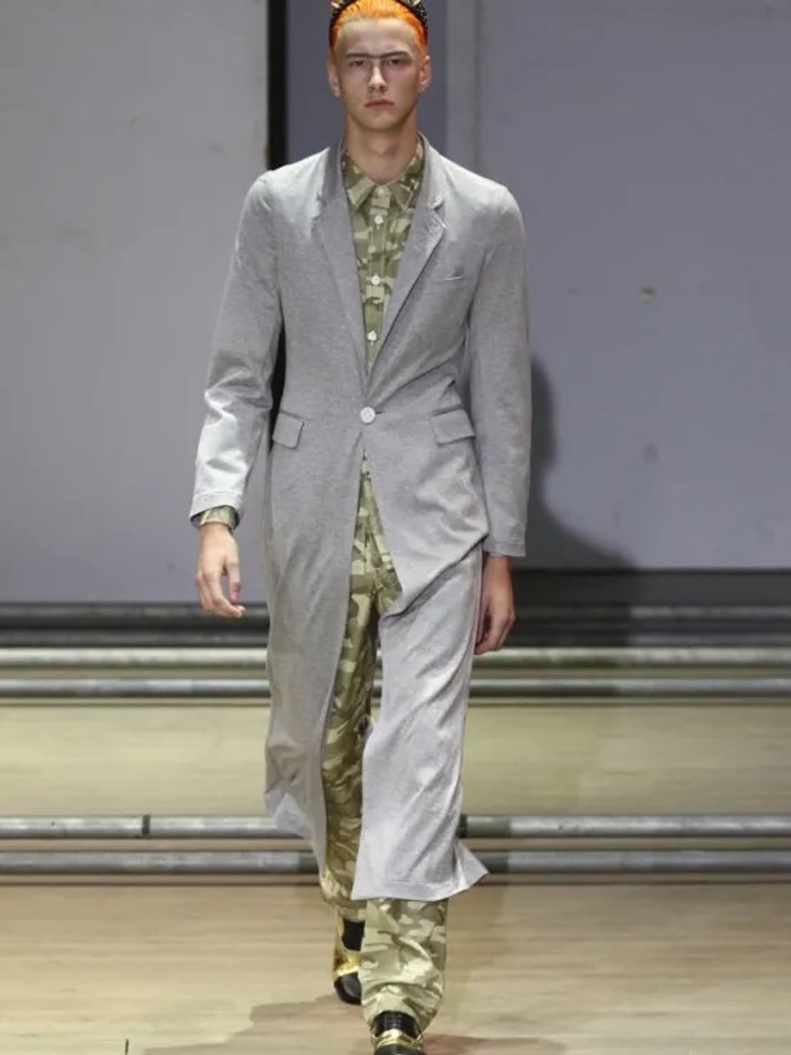 꼼데가르송 옴므플러스 카모 셔츠 상품이미지6