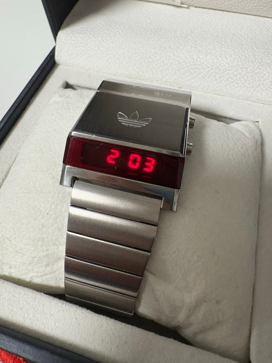 아디다스x파슬 레트로 디지털 시계 상품이미지5