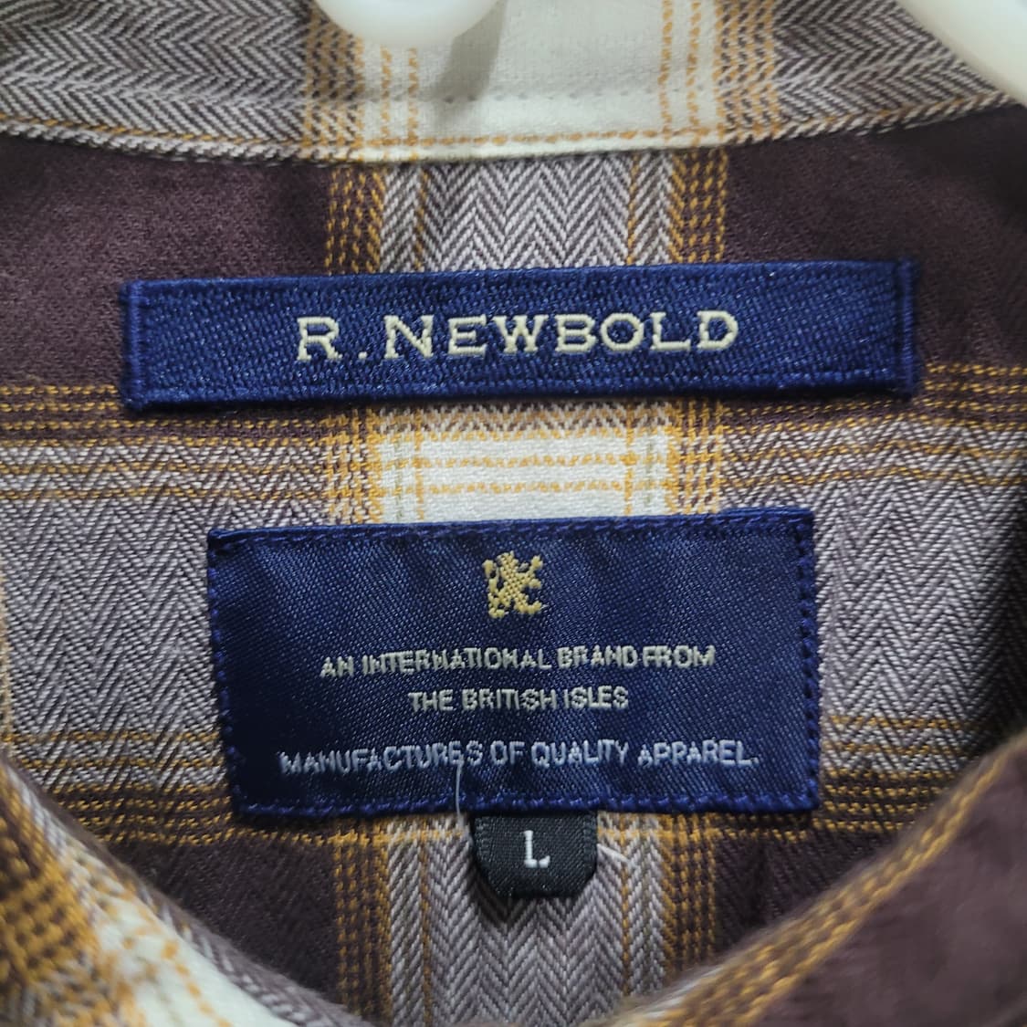 R.NEWBOLD BY PAUL SMITH 알뉴볼드 체크 셔츠 상품이미지7