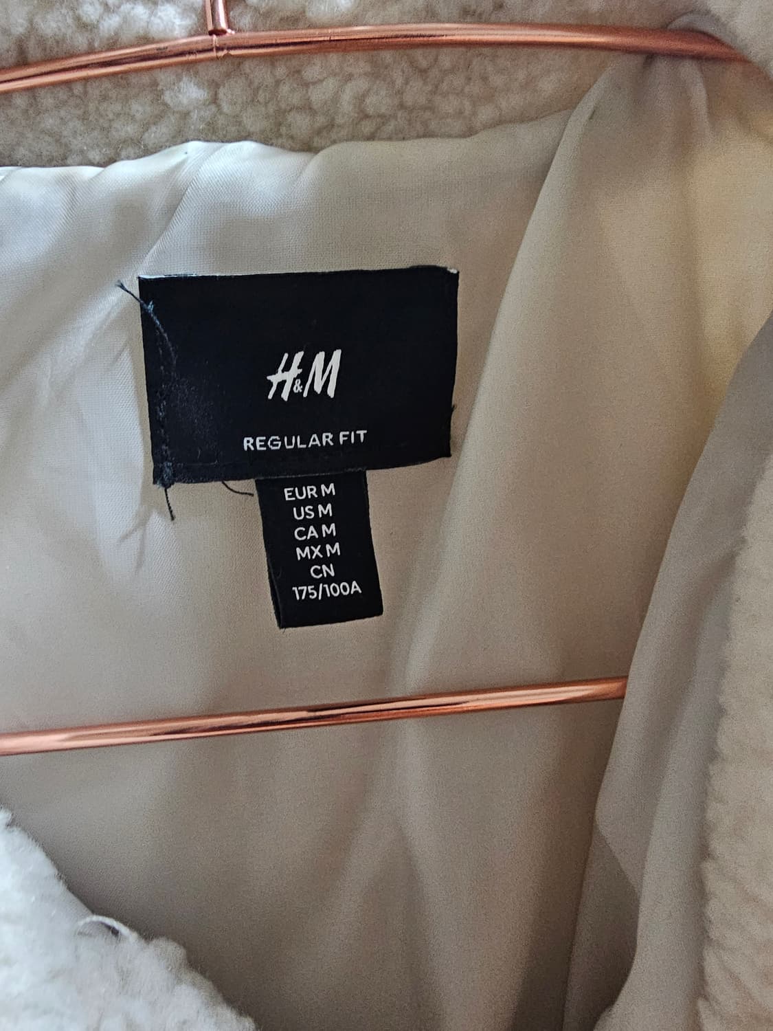 H&M 뽀글이 점퍼 상품이미지5