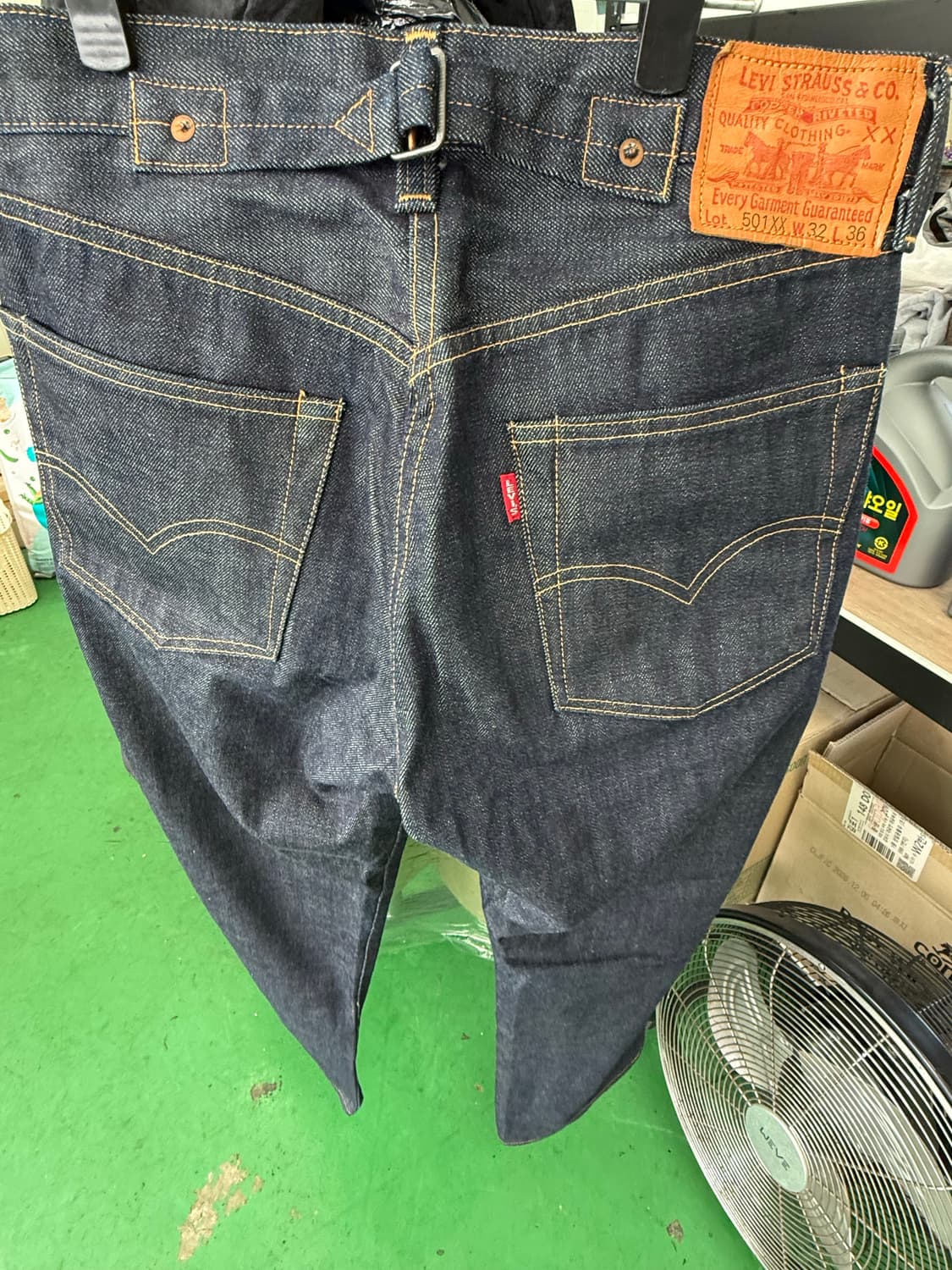 [리바이스] LVC 1937 501 Jeans Dark Organic  상품이미지3