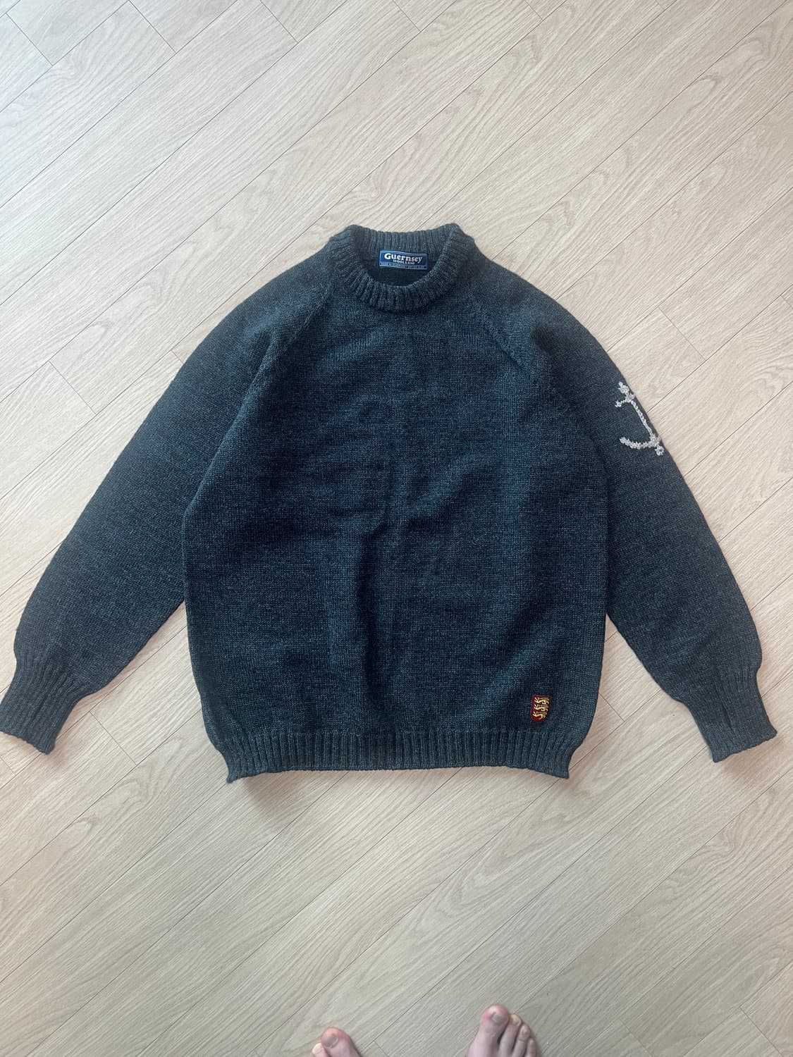 건지울른스 홀가먼트 피셔맨 스웨터 상품이미지2