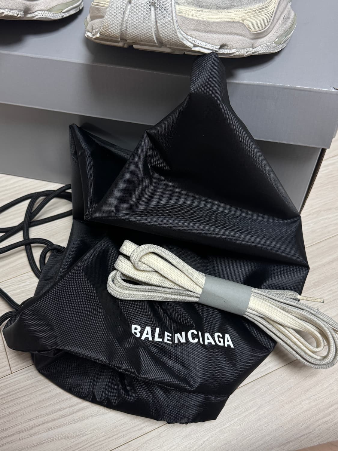 [44] 발렌시아가 카고 스니커즈 베이지 상품이미지8