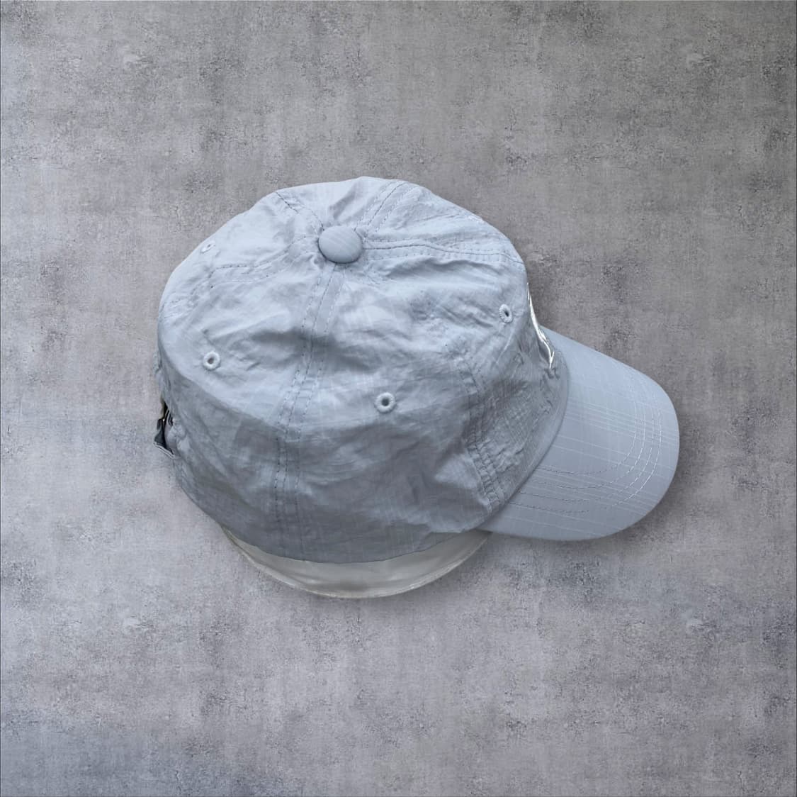 우알롱 베이직 로고 스카이 볼캡 상품이미지3