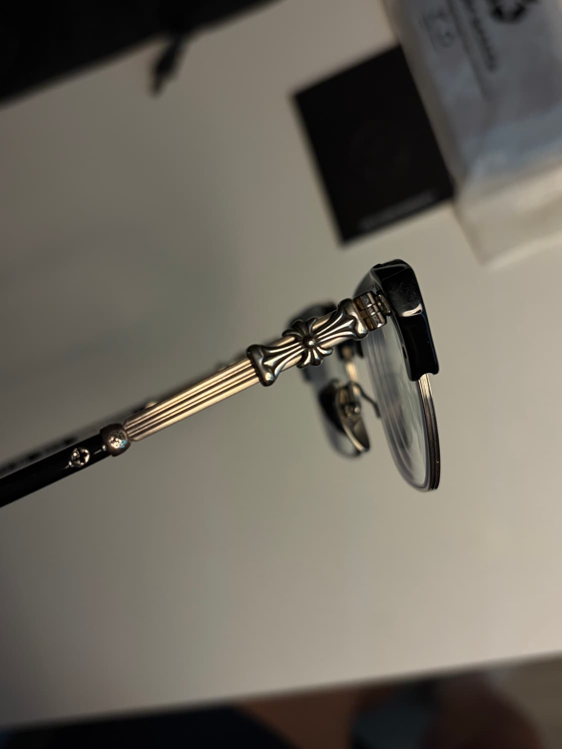 크롬하츠 보넨노이슈어 1 블랙 브러쉬드 실버 상품이미지7