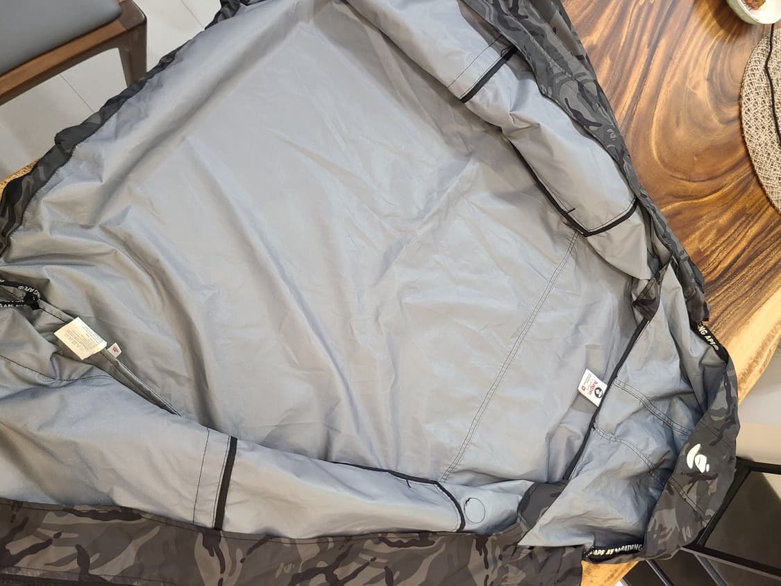 [XL] 베이프 AAPE 바이 에이프 카모 바람막이 상품이미지5