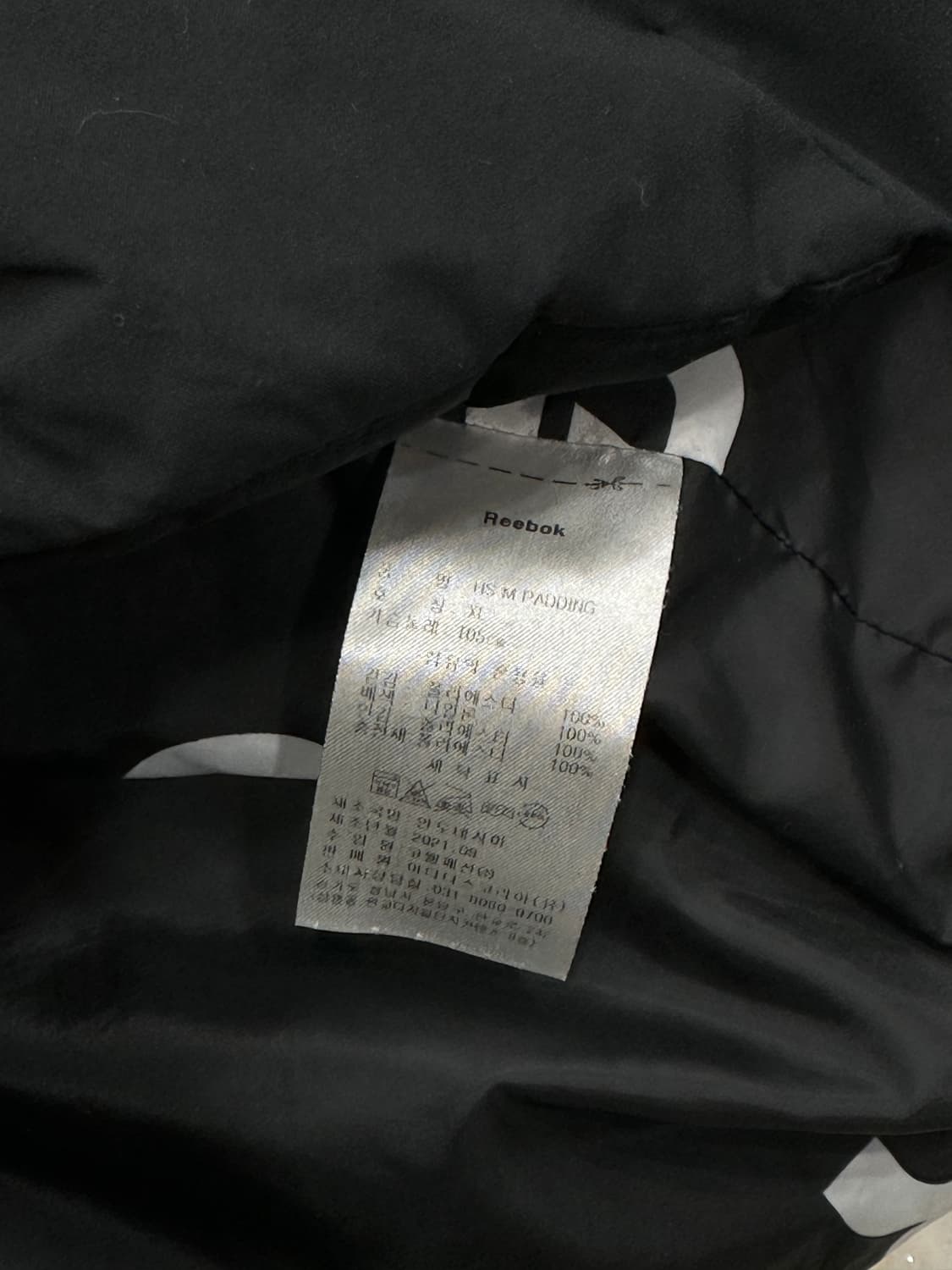 리복 클래식 패딩 상품이미지5