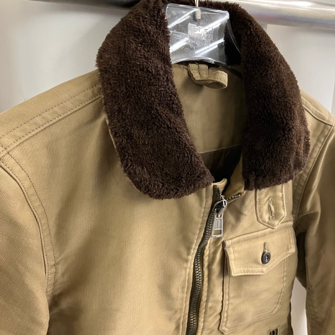 라운지 리자드 퍼 카라 덱자켓 상품이미지4