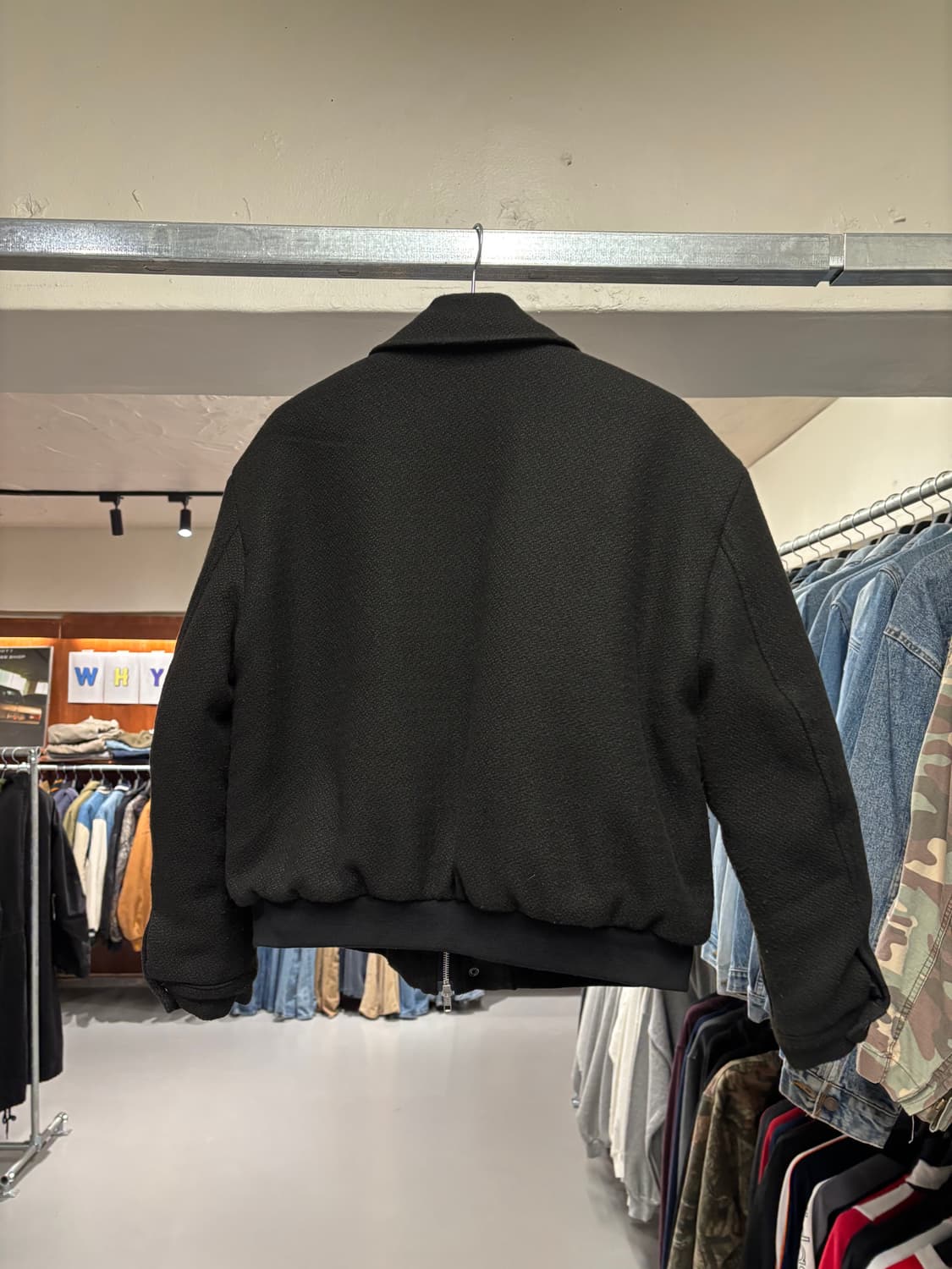 빈티지 오버핏 투웨이 누빔 자켓   상품이미지8