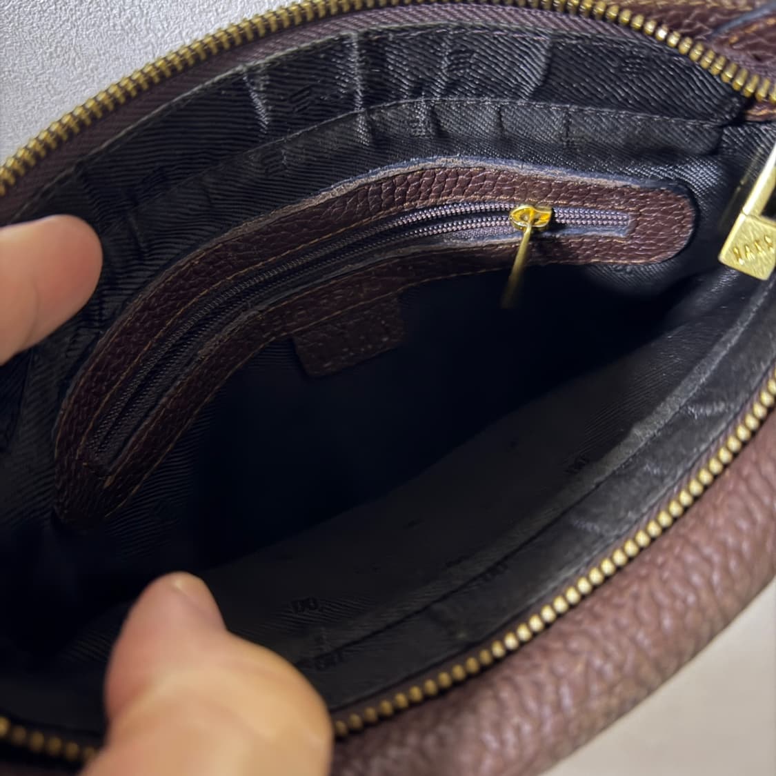 닥스 남성 메신져&미니 크로스백 다크브라운 상품이미지5