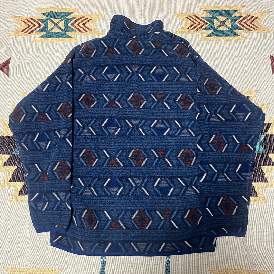 파타고니아 신칠라 아즈텍 패턴 스냅티 L 상품이미지5