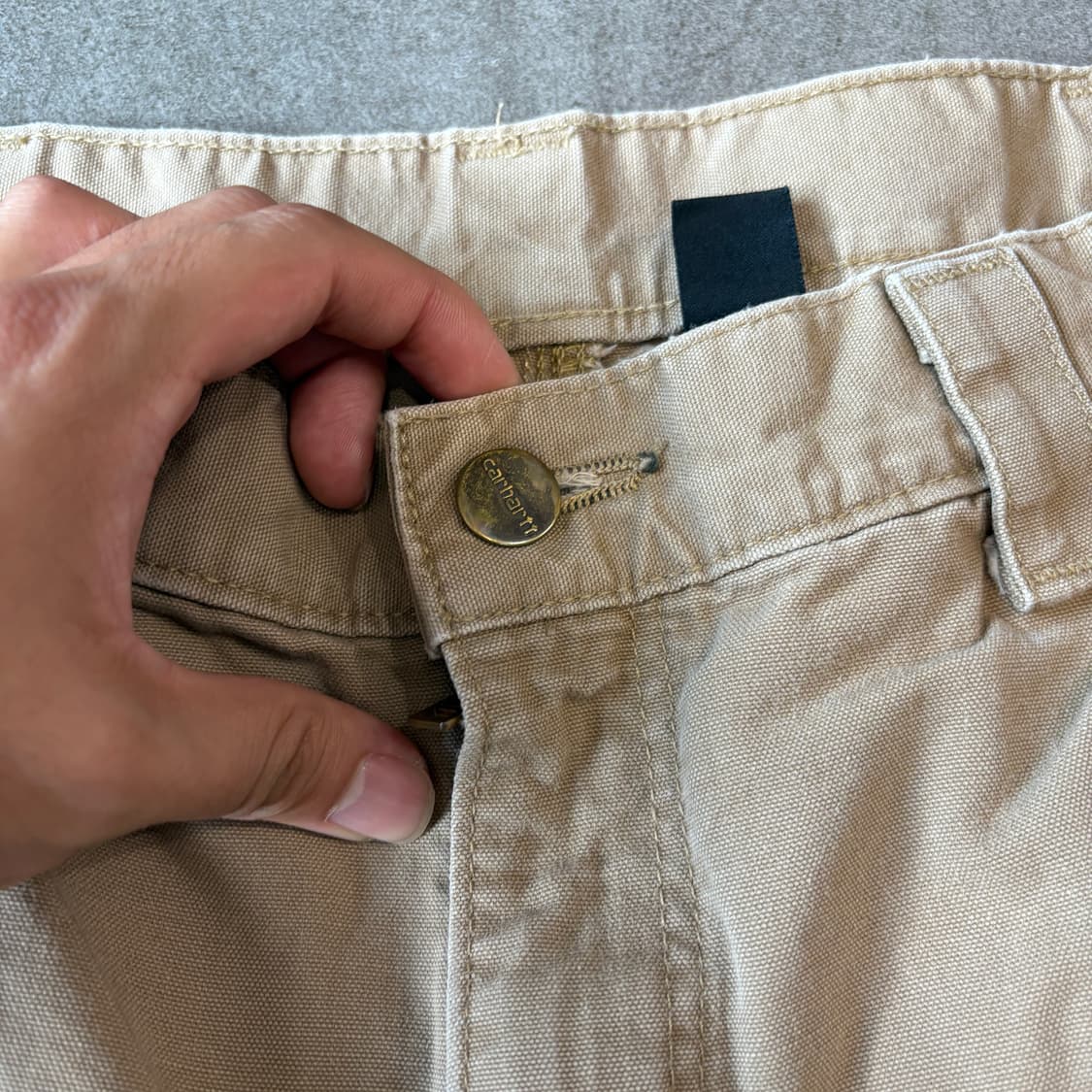 칼하트 정품 오리지널 브라운 카펜터 팬츠 바지 상품이미지8