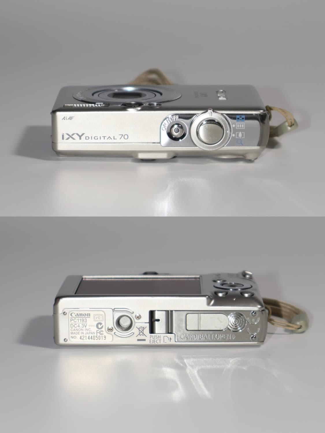 익시 ixy70 (익서스 ixus60) 실버 디카 상품이미지9