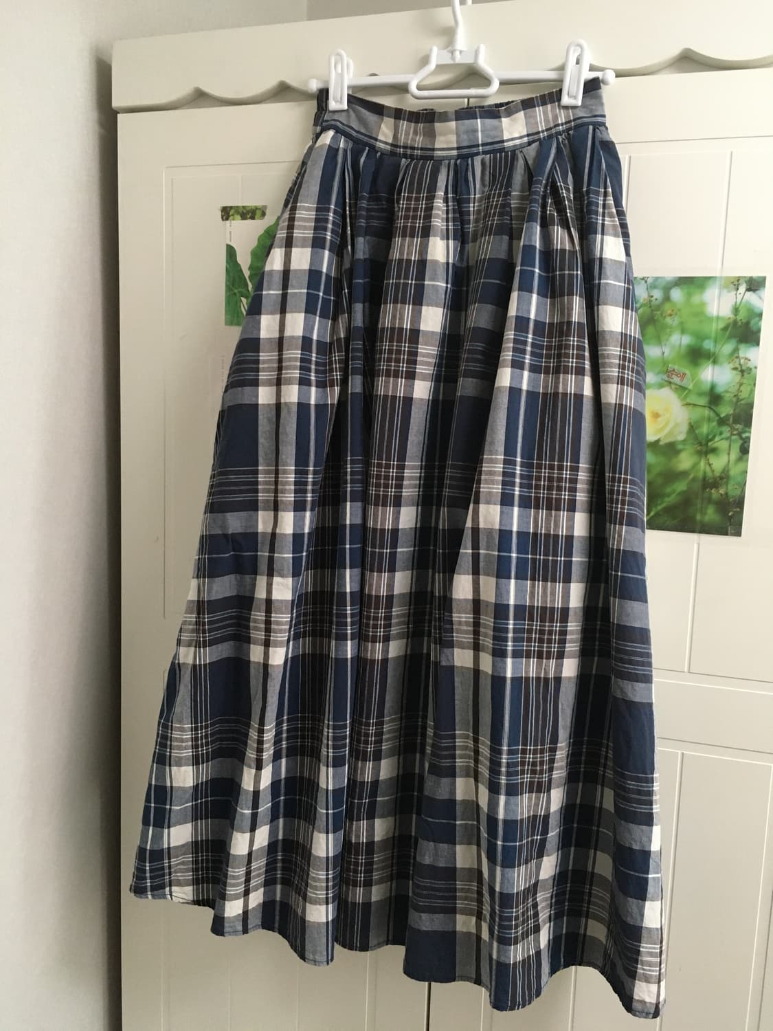 일본빈티지 모리걸 체크 스커트 상품이미지1