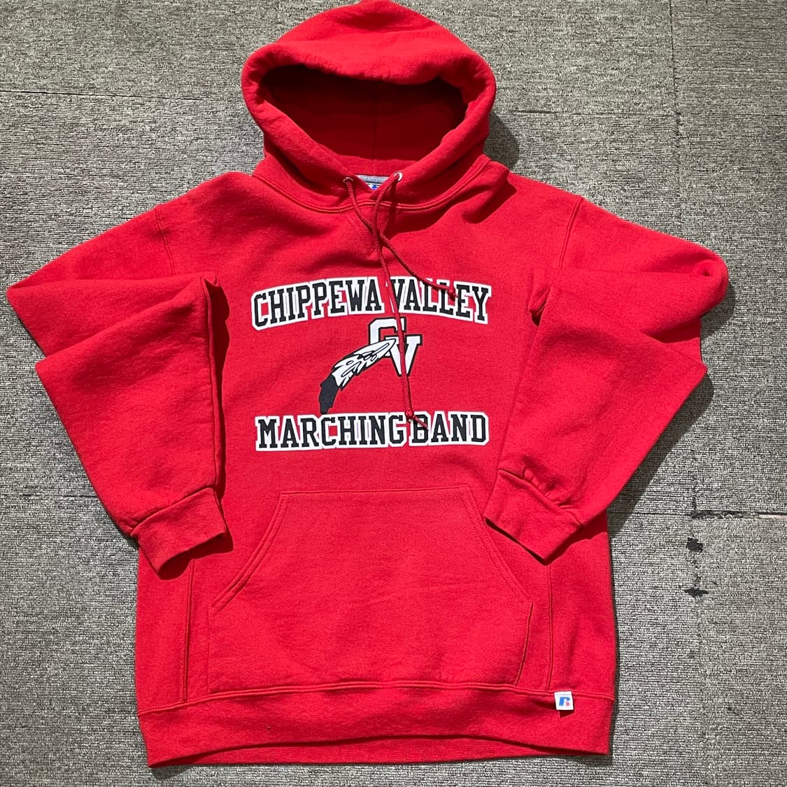 (M) RUSSELL ATHLETIC 러셀 애슬레틱 프린팅 후드티 상품이미지3