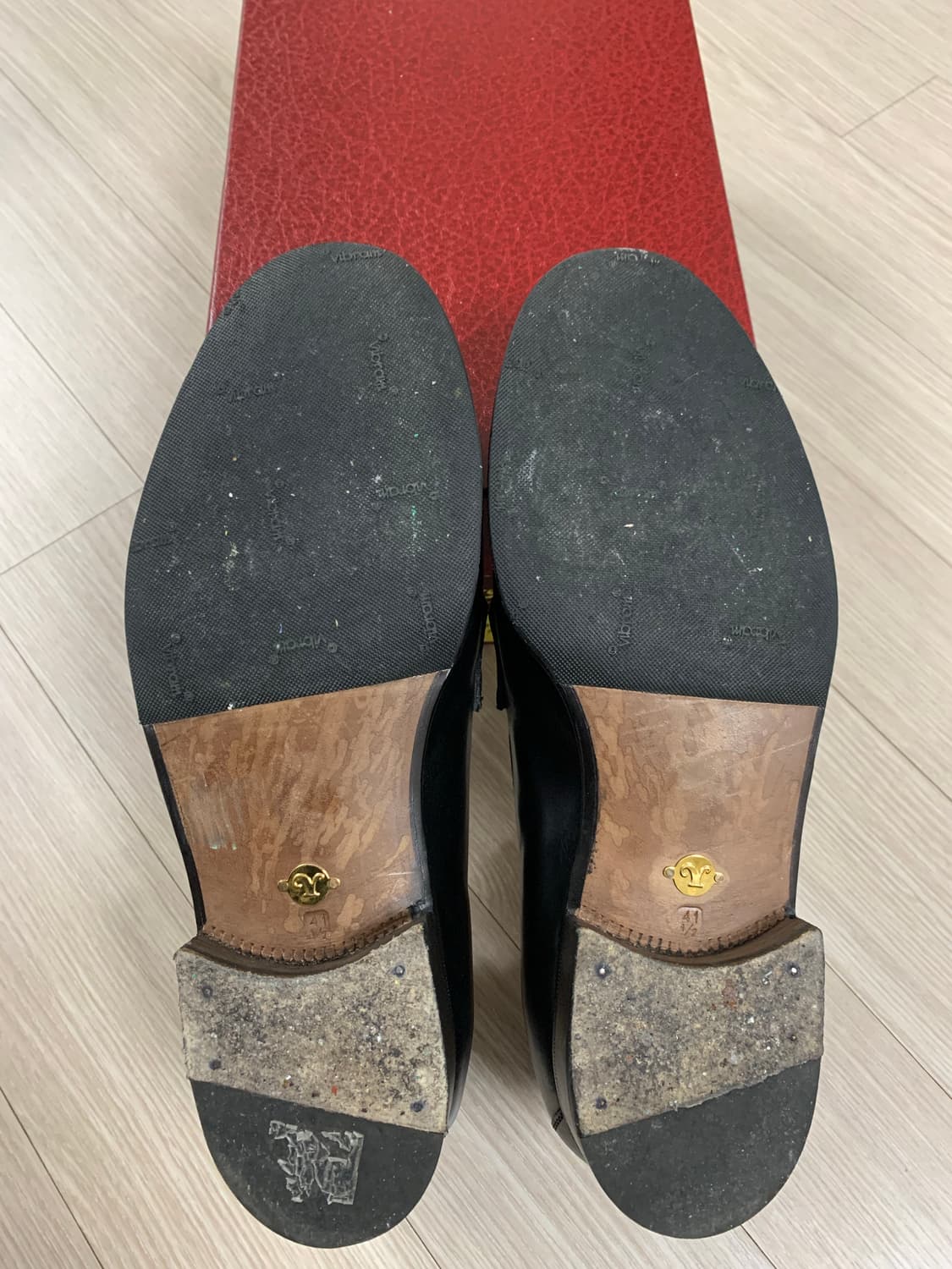 르 유카스 로퍼 블랙 41.5 어드레서 별주 상품이미지2