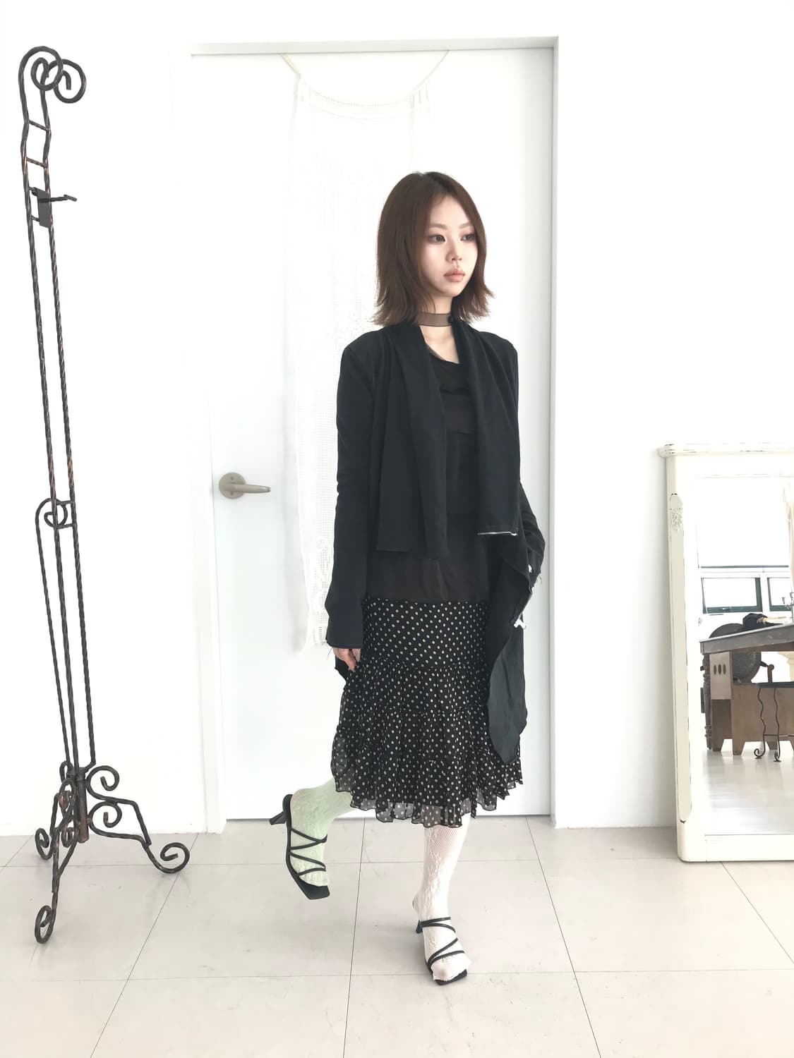 Black Asym Jacket - SUSYMIX (ITALY MADE) 상품이미지4