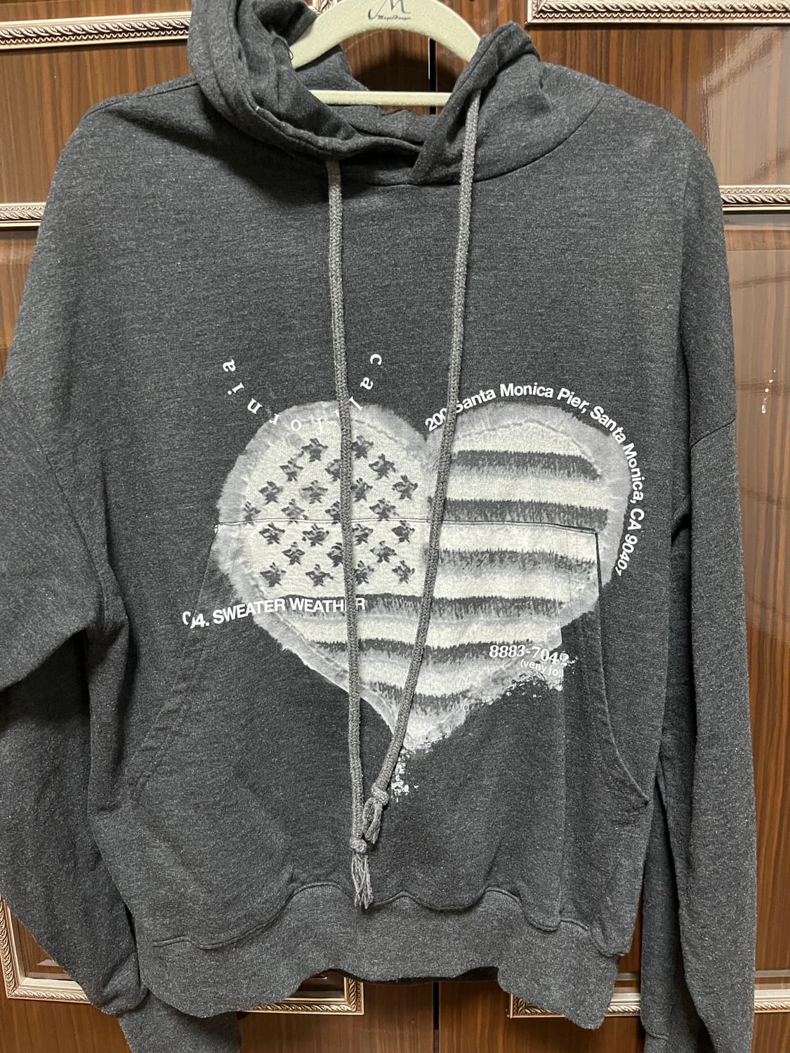 베니조프로덕트 하트 후드티 3사이즈(venyjoproduct) 상품이미지3